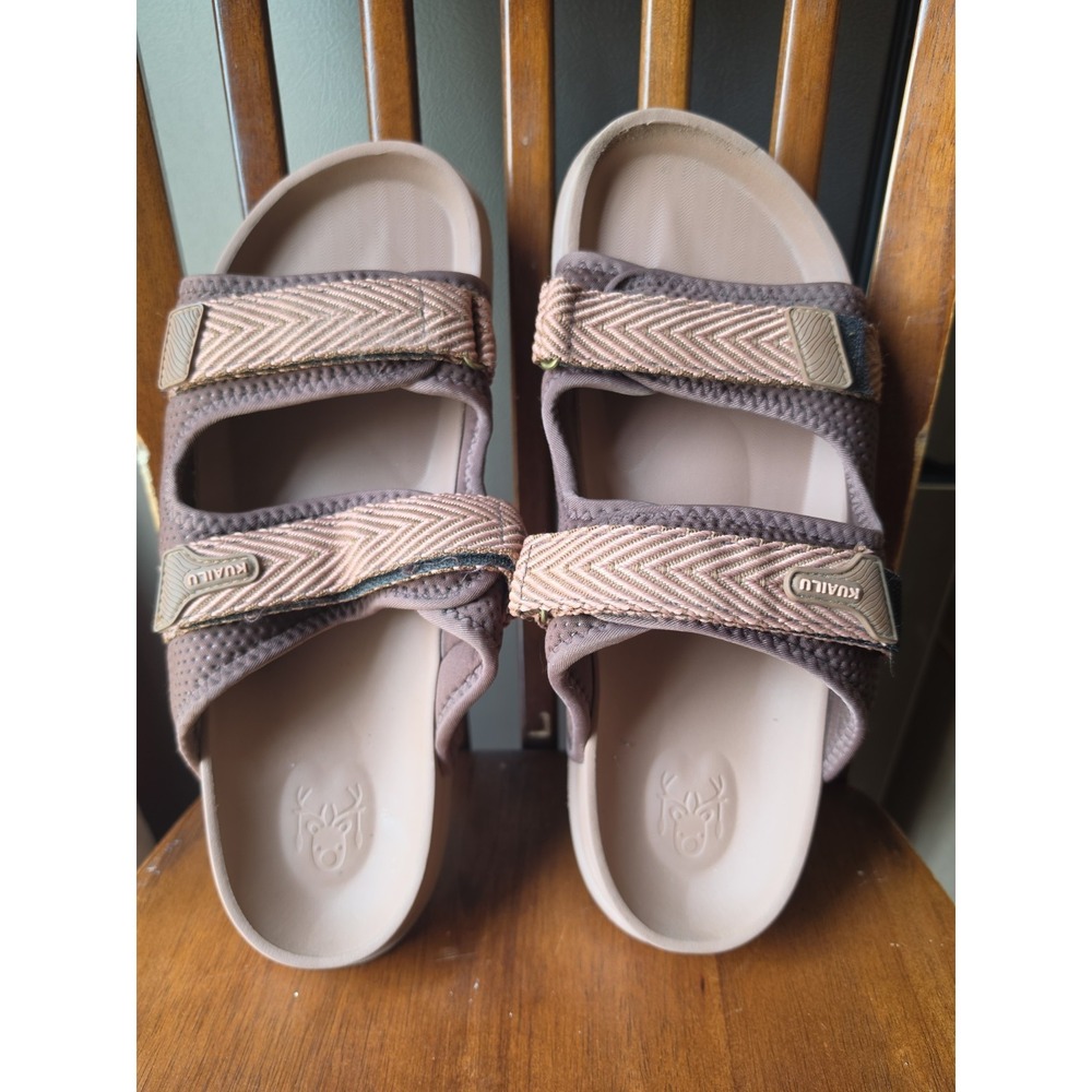 KuaiLu Mens  Sandals with Comfortable Orthopedic Arch Support Summer Beach  10.5